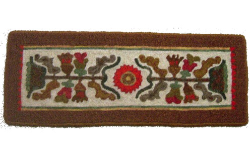 Colonial Table Mat
hooked by Cindy Trick Colonial Table Mat
hooked by Cindy Trick