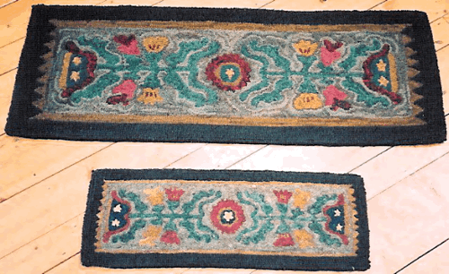 Colonial Table Mat
hooked by Sandy Williams Colonial Table Mat
hooked by Sandy Williams