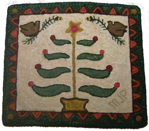 Oh Christmas Tree
hooked by Marilyn Pfoutz Oh Christmas Tree
hooked by Marilyn Pfoutz