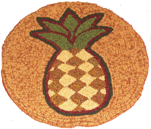 Pineapple Chairseat
hooked by Alice Duquenoy Pineapple Chairseat
hooked by Alice Duquenoy