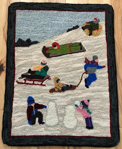 SnowDay
hooked by Arlene Wusterbarth SnowDay
hooked by Arlene Wusterbarth