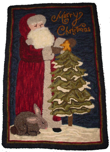 Victorian Santa
hooked by Jan Tracy Victorian Santa
hooked by Jan Tracy
