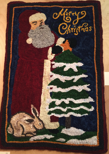 Victorian Santa
hooked by Mary Hulette Victorian Santa
hooked by Mary Hulette