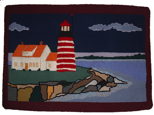 West Quoddy Lighthouse
hooked by David Jillette West Quoddy Lighthouse
hooked by David Jillette