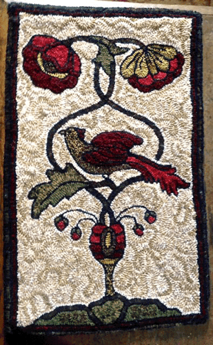 Plumage
hooked by Mary Hoag Plumage
hooked by Mary Hoag