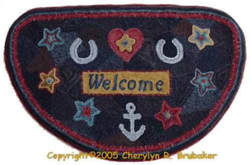C-118 Backward Welcome
19" x 31"
Monks: $45      Linen: $55