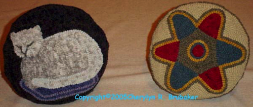 C-136D Doorstops
1 design per pattern
7 in. dia.
Monks: $18     Linen: $24