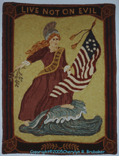 C-129 Lady Liberty
33" x 40.4"
Monks: $112    Linen: $147