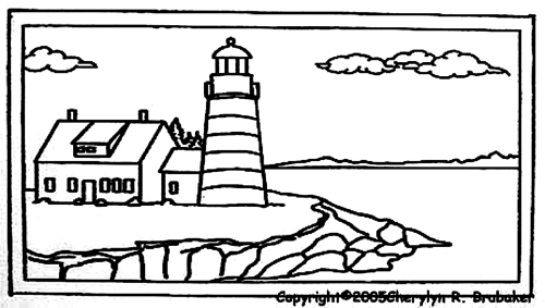 C-108 West Quoddy Lighthouse
17" x 29"
Monks: $45      Linen: $59